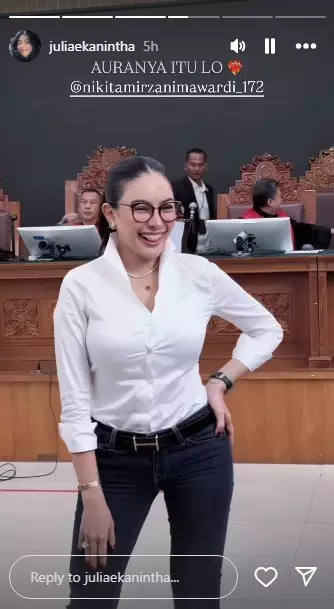 potret terbaru Nikita Mirzani jalani sidang © berbagai sumber