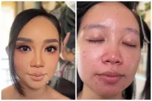 Pemilik wajah berminyak tak perlu khawatir lagi, trik pakai complexion biar antiluntur di cuaca panas