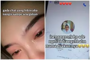 Wanita ini spill chat adiknya ke akun Facebook milik ibunya yang telah meninggal, isinya bikin mewek