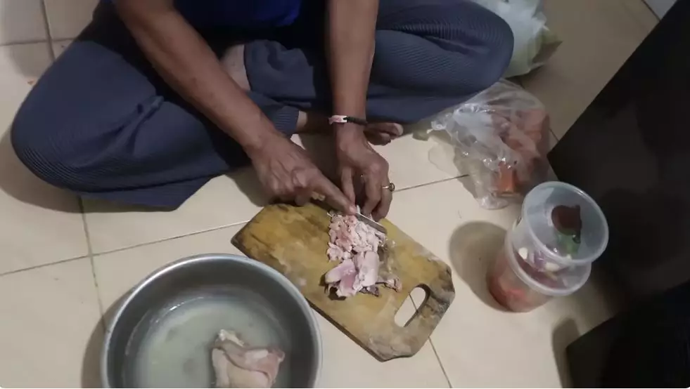 potret dapur kotor beby tsabina © YouTube