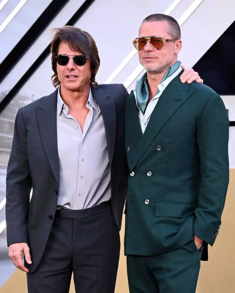 tom cruise dan brad pitt reunian © 2025 berbagai sumber