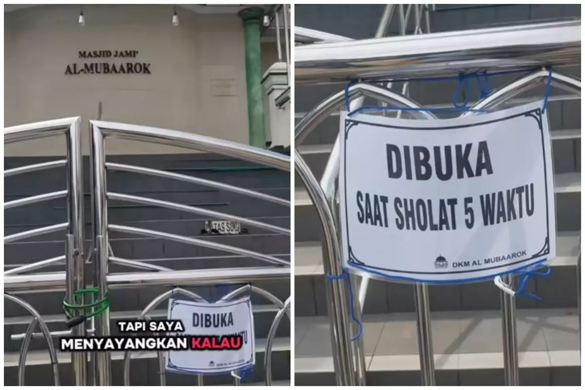 Masjid di Depok selalu digembok gegara banyak anak main, marbot mengundurkan diri, begini endingnya