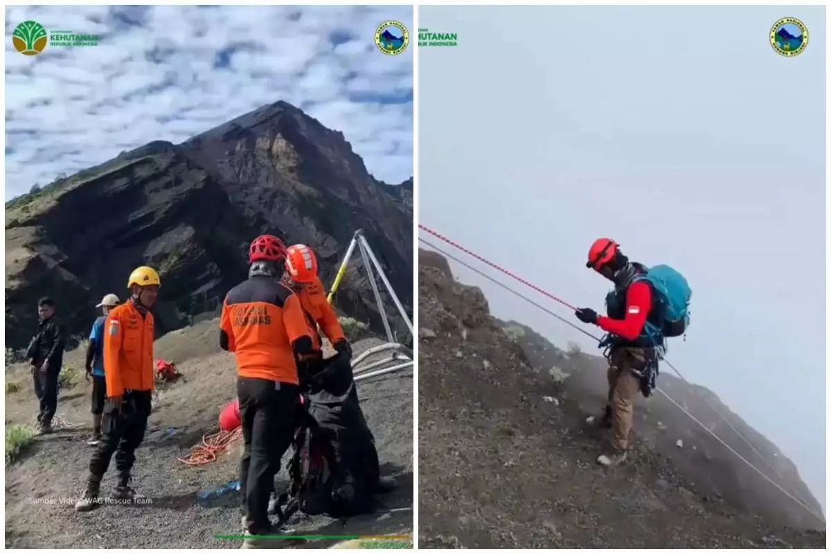 Pemerintah disalahkan netizen Brasil, ini 7 fakta evakuasi Juliana Marins di Gunung Rinjani