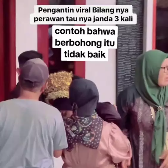 Pernikahan berujung ricuh, pengantin pria ini kecewa tahu istrinya ternyata pernah 3 kali menikah