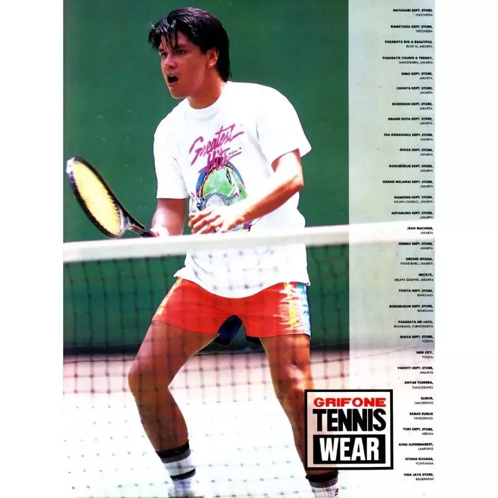 Jeffry Waworuntu model iklan pomade suami Ruth Sahanaya  © 2025 Instagram