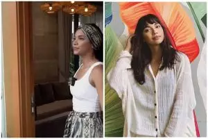 Berasa di bar cafe meski bentuknya mungil, begini 6 cara Angela Gilsha menata dapur