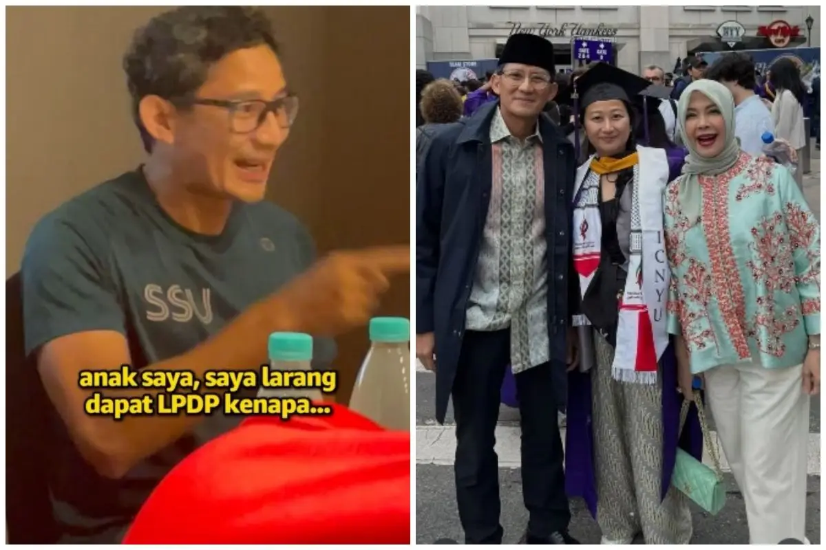 Bagian dari prinsip, Sandiaga Uno tegaskan larang anaknya ambil beasiswa  LPDP, alasannya bikin salut