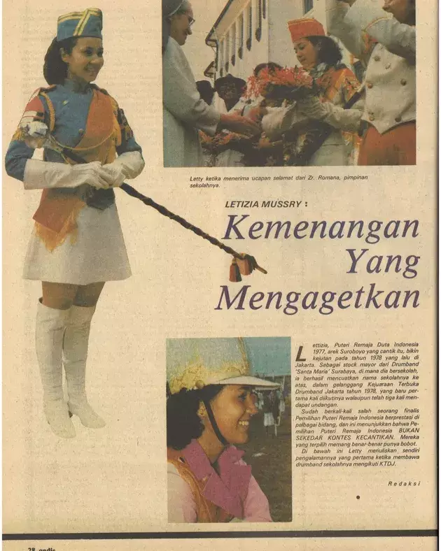 Letizia Mussry kakak ipar Maia Estianty dulunya model © 2025 Instagram