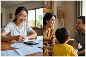 Tips atur keuangan keluarga dengan 1 sumber penghasilan, tetap cukup dan bahagia