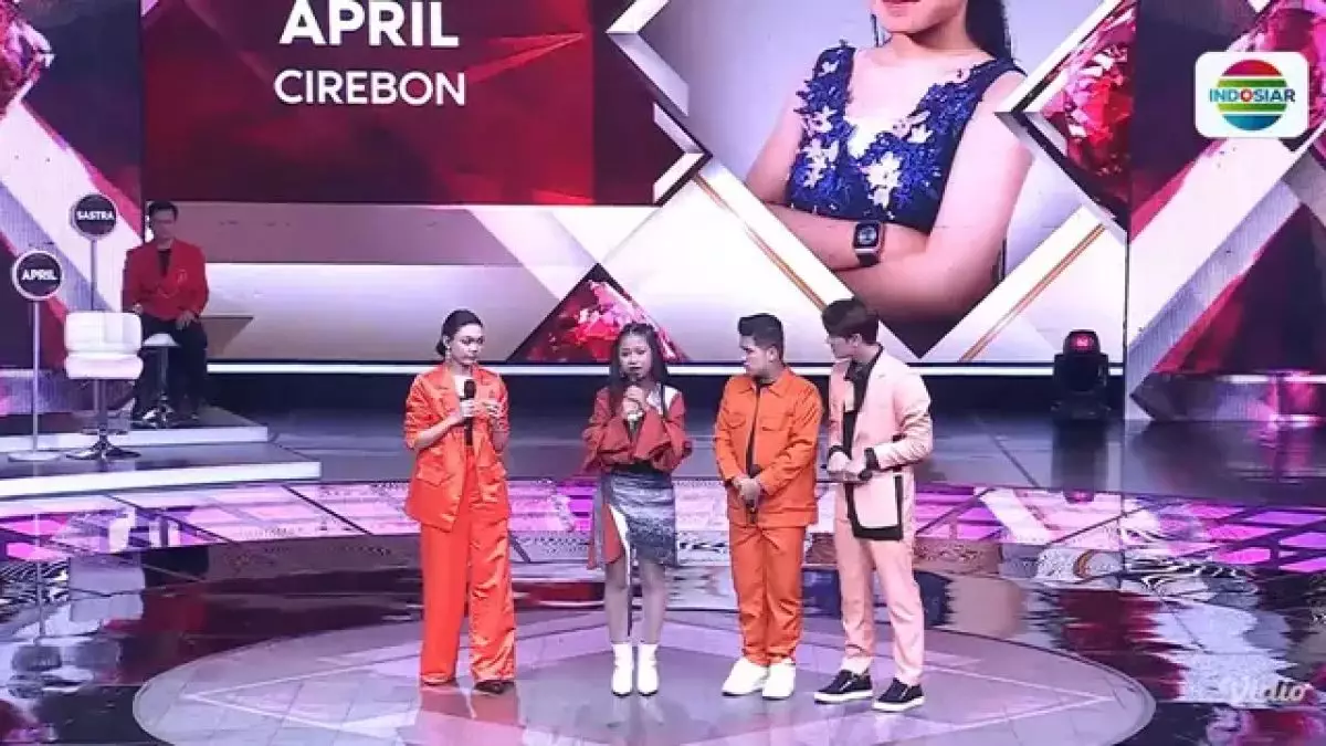Momen emosional April di Final Audition D'Academy 7, penampilannya sempat dihentikan Soimah