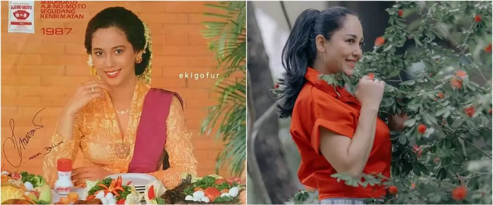 potret dulu dan kini seleb kalender jadul © instagram potret dulu dan kini seleb kalender jadul © instagram