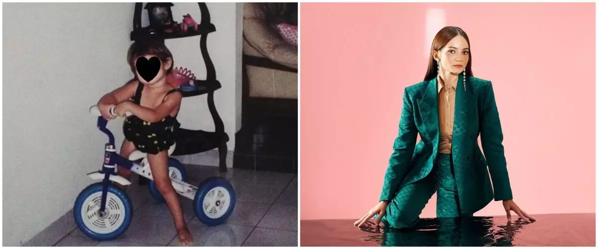 Wajah masa kecilnya bak boneka hidup, ini 9 potret dulu dan kini Enzy Storia yang making glow up