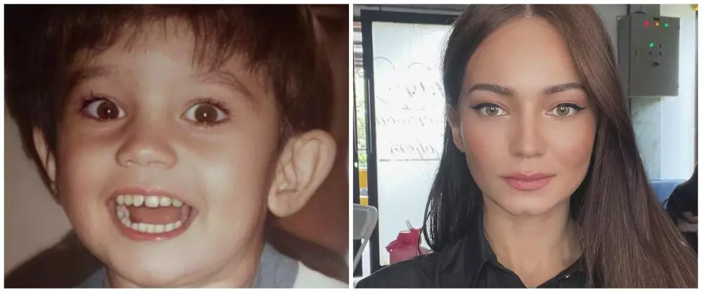 potret dulu dan kini Enzy Storia © 2022 Instagram 