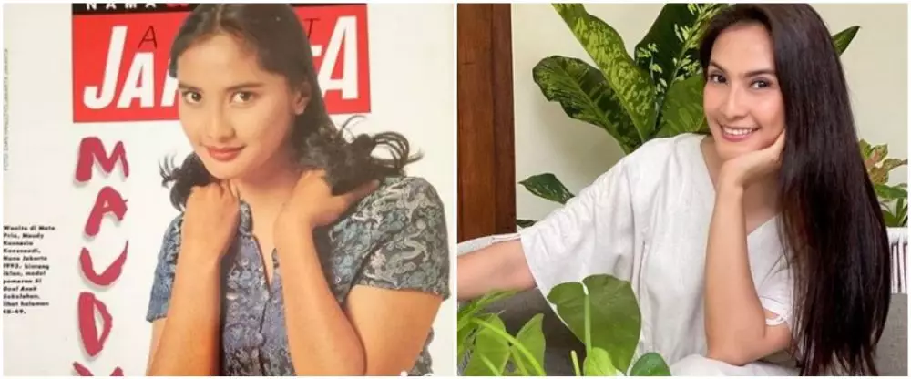 potret dulu dan kini Maudy Koesnaedi © Instagram potret dulu dan kini Maudy Koesnaedi © Instagram