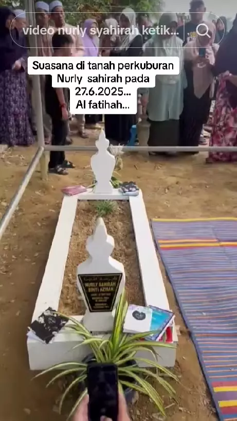 Kisah haru Nurly Shahirah Azman © TikTok Kisah haru Nurly Shahirah Azman © TikTok
