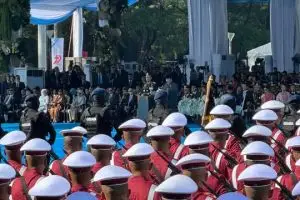 Pidato Prabowo saat HUT Bhayangkara ke-79: Polisi harus rasakan penderitaan rakyat