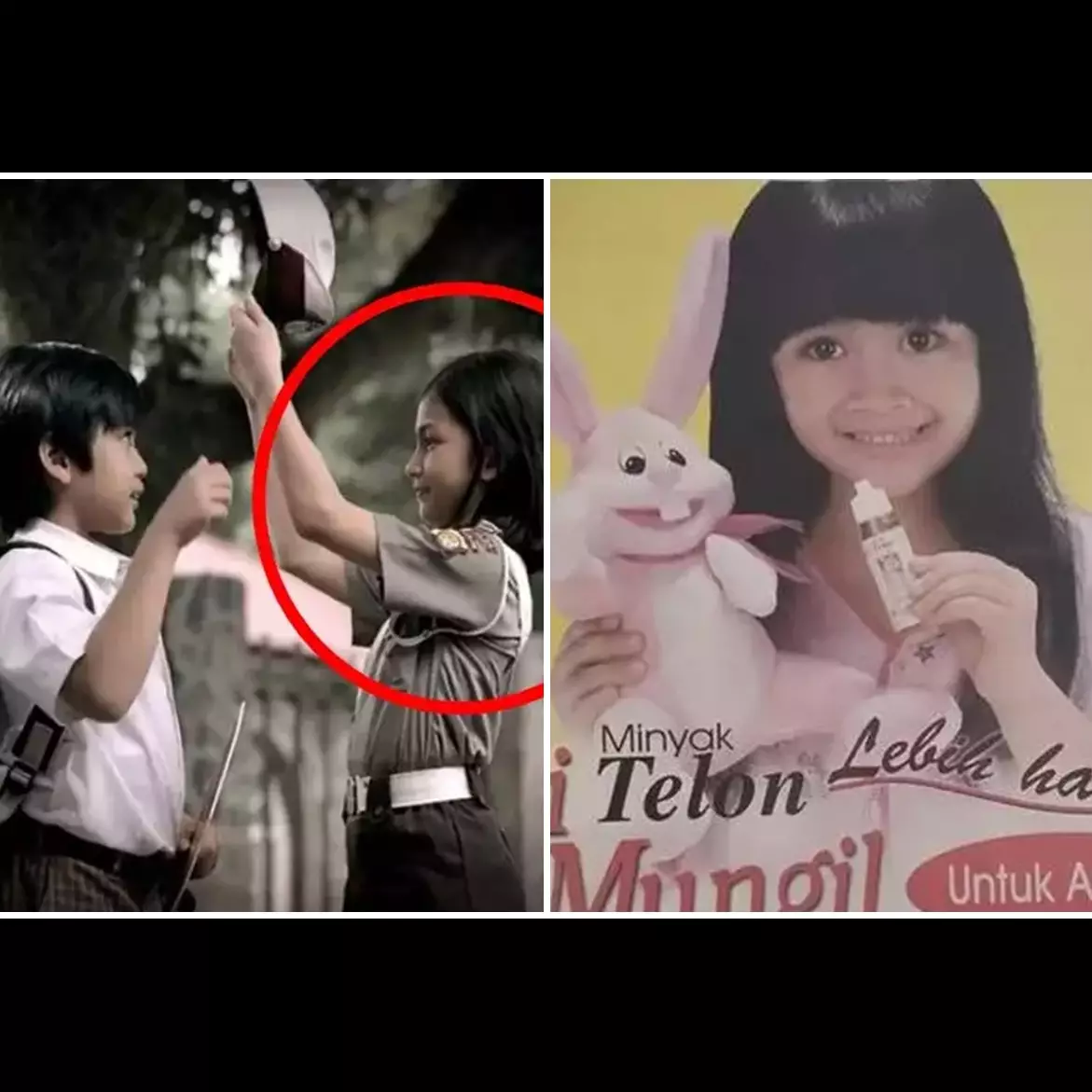 Ariel Tatum nyamar jadi polwan, intip potret 9 aktris saat kecil jadi bintang iklan jadul