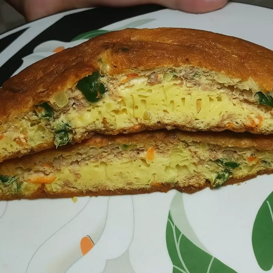 Trik bikin telur dadar tebal dan lembut tanpa tepung, antikempes