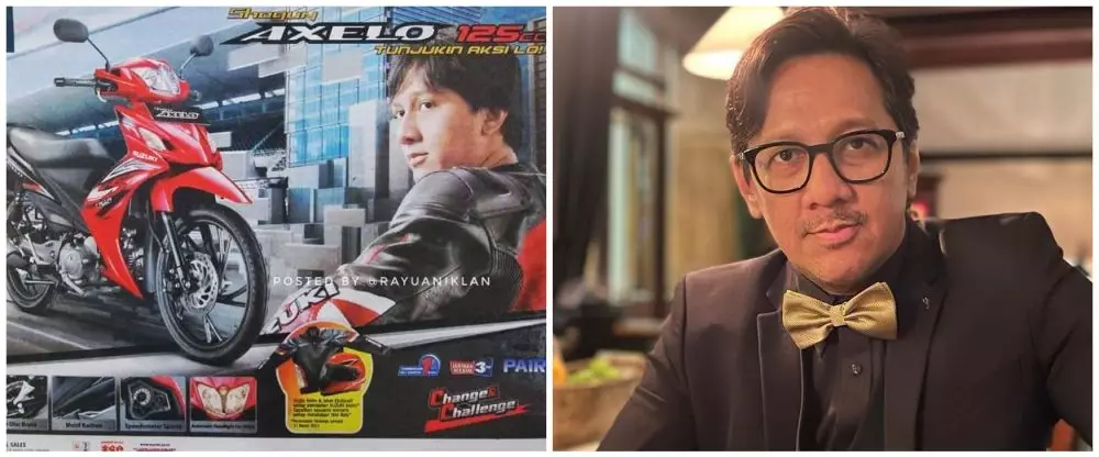 Potret dulu dan kini artis bintang iklan motor jadul © 2022 Instagram  Potret dulu dan kini artis bintang iklan motor jadul © 2022 Instagram