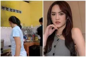 Dari sederhana dimakeover jadi bak istana, begini 6 cara Happy Asmara merenovasi dapur