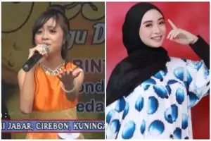 Potret lawas 9 jebolan ajang dangdut sebelum terkenal, Ega D'Academy imut pol