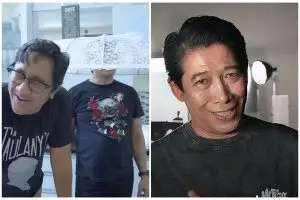 Meja makan didesain bak di warteg, intip 7 cara Parto Patrio menata dapur serba monokrom