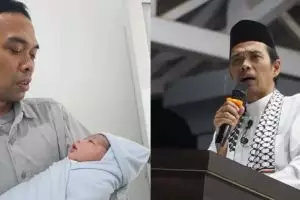 Momen bahagia Ustaz Abdul Somad umumkan dikaruniai anak laki-laki lagi, minta doa untuk anak Palestina