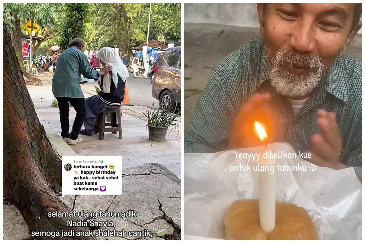 Momen haru seorang ayah berikan kejutan ultah ke putrinya usai dapat BSU, sederhana tapi bikin mewek