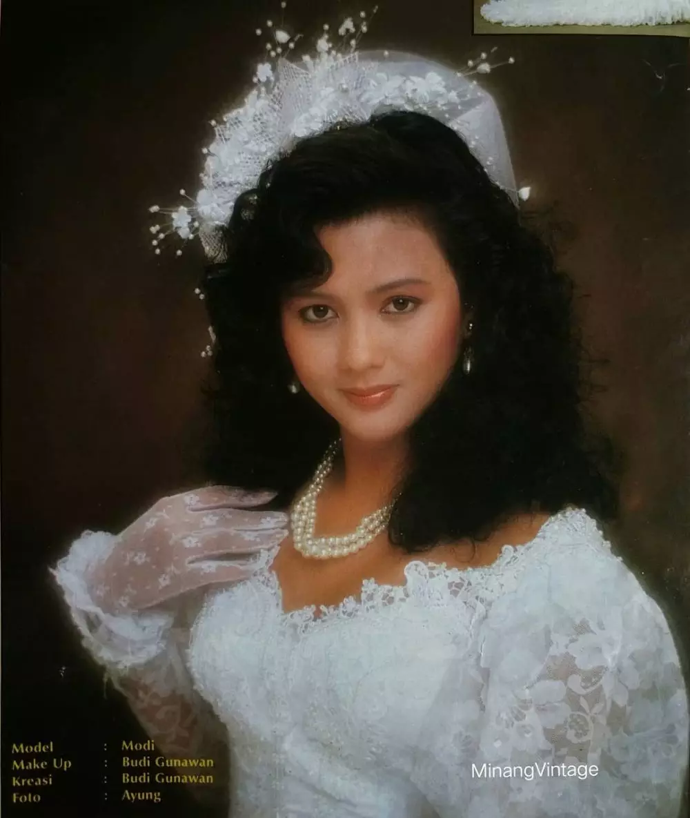 Foto lawas Gadis Sampul Moudy Wilhelmina © 2025 Instagram