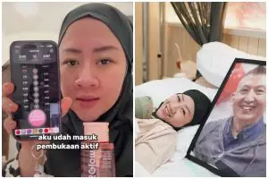 9 Potret persalinan Fanny Kondoh istri Papa Udon, 2 kali gagal bayi tabung, bahagia lahiran normal