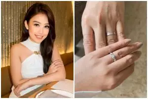 10 tahun menjanda, Oline Mendeng pemeran Susi OB kini pamer cincin tunangan, spill sosok calon suami