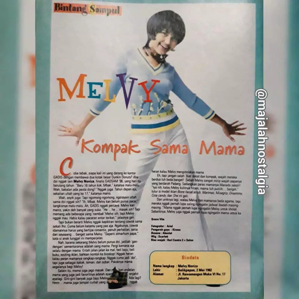 Susan Jinny Oh Jinny Melvy Noviza © berbagai sumber