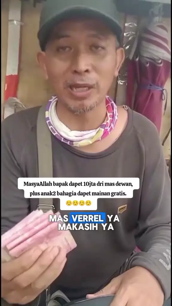 Fakta pedagang rugi mainan diborong Verrell Bramasta © 2025 brilio.net