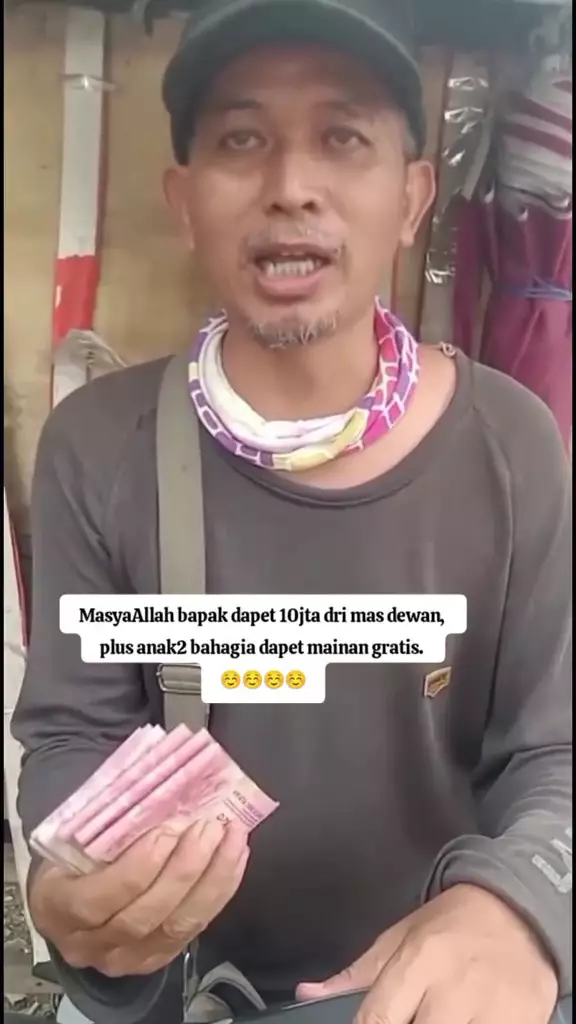 Fakta pedagang rugi mainan diborong Verrell Bramasta © 2025 brilio.net