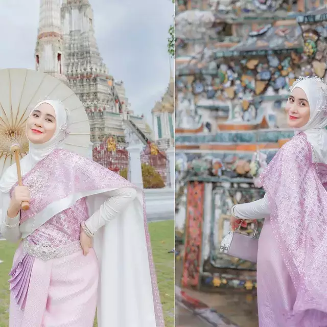 8 Potret gaya Liburan Ryana Dea di Thailand, sampai dikomen Citra Kirana disebut kayak bidadari 