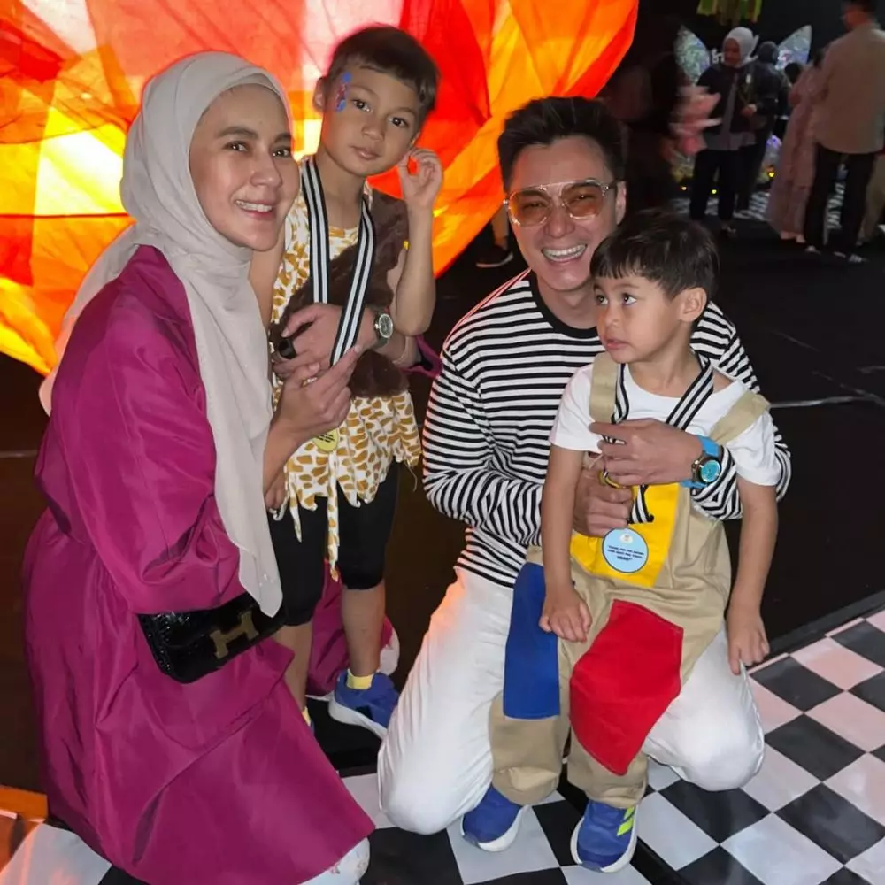 Paula Verhoeven dan Baim Wong hadiri wisuda anak usia cerai © 2025 Instagram