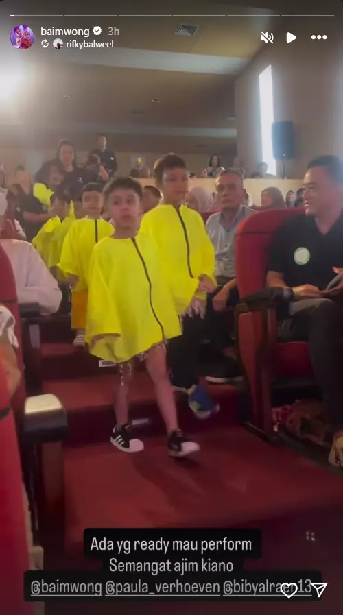 Paula Verhoeven dan Baim Wong hadiri wisuda anak usia cerai © 2025 Instagram