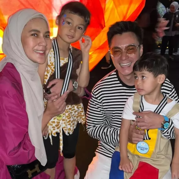 8 Potret Paula Verhoeven dan Baim Wong kompak hadiri wisuda anak usai putusan hak asuh, bikin terharu