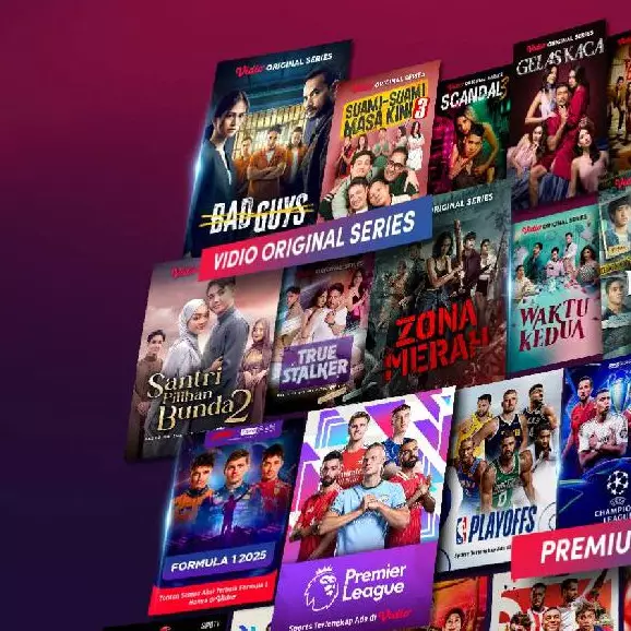 Vidio tunjukkan taji di kuartal pertama 2025, klaim 9 dari 15 judul terpopuler di Indonesia