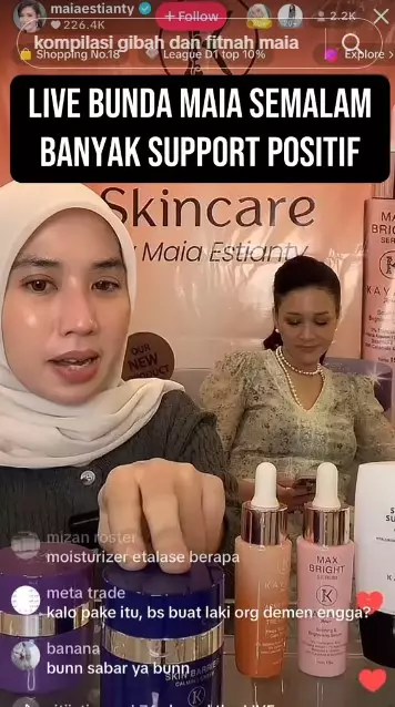 Maia Estianty banjir dukungan © berbagai sumber Maia Estianty banjir dukungan © berbagai sumber