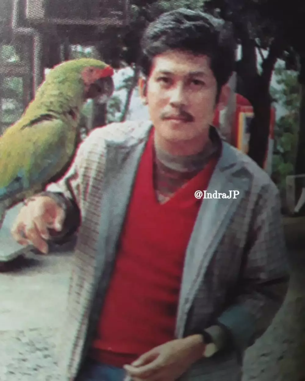 Foto lawas Pangky Suwito aktor era 70-an © 2025 brilio.net