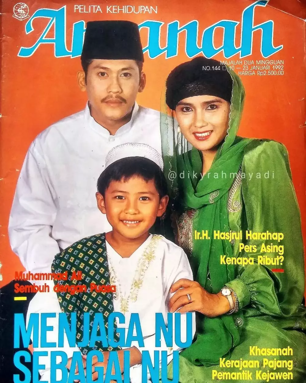 Foto lawas Pangky Suwito aktor era 70-an © 2025 brilio.net