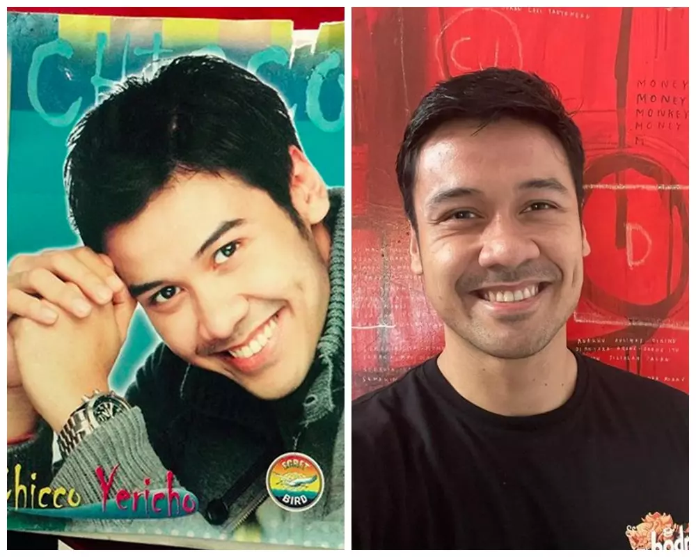 Potret dulu kini Chicco Jerikho Instagram Potret dulu kini Chicco Jerikho Instagram