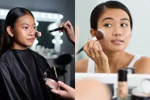 5 Rahasia makeup glowing tanpa skincare mahal, Trik yang dipakai MUA 2025