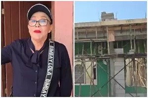 Nyaris rubuh, Mpok Atiek renovasi mushola peninggalan sang ayah, ini 7 potret pembangunannya