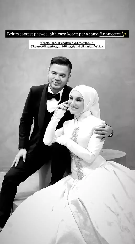 pemotretan Irish Bella dan Haldy Sabri mesra © Instagram