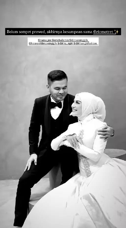 pemotretan Irish Bella dan Haldy Sabri mesra © Instagram