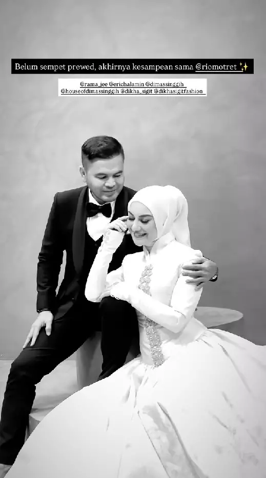 pemotretan Irish Bella dan Haldy Sabri mesra © Instagram