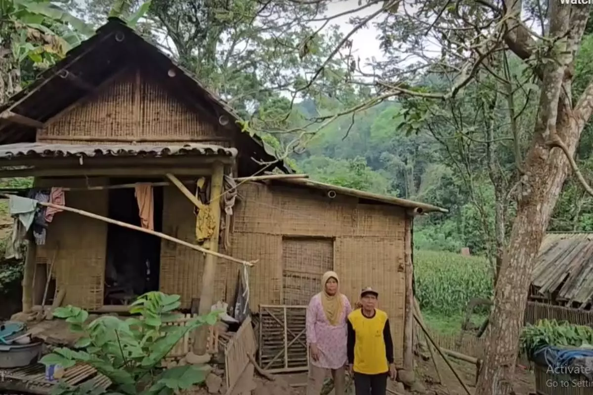 Demi sambung hidup, suami istri paruh baya ini tinggal di lembah gunung Welirang selama 20 tahun