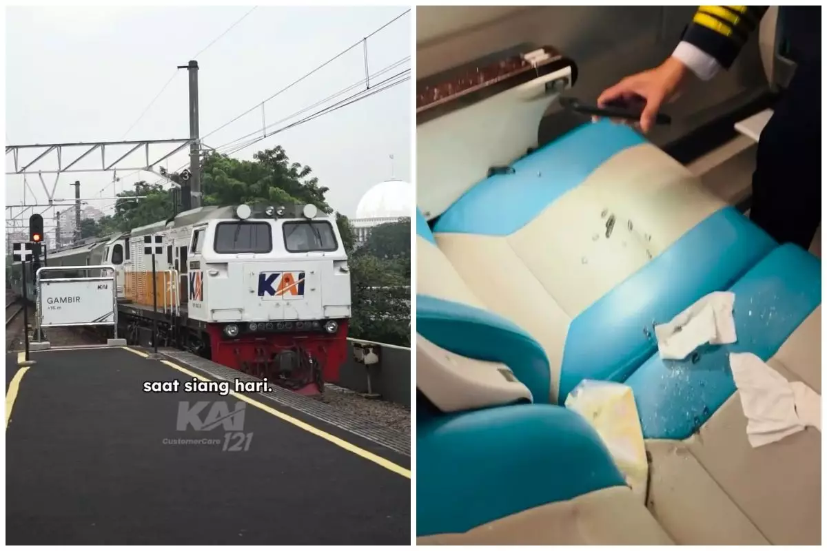 Kronologi dan 6 fakta kereta api Jogja-Surabaya dilempari batu, dua penumpang terkena serpihan kaca
